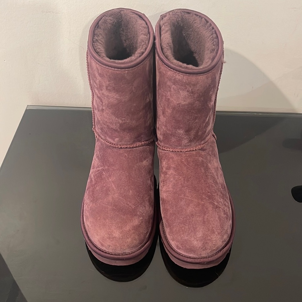 UGG boots - with rhinestone details ! very pretty back detail !